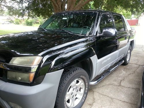 2002 chevrolet avalanche 4 dr 1500 4wd crew cab z66 package