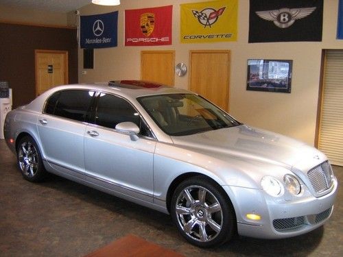 2006 bentley continental flying spur twin turbo awd nav heated cool massage seat