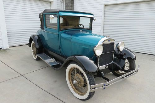 1929 ford model a landal sport coupe