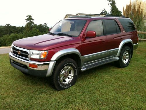 1997 toyota 4runner limited 4x4 fully loaded and no reserve!!!