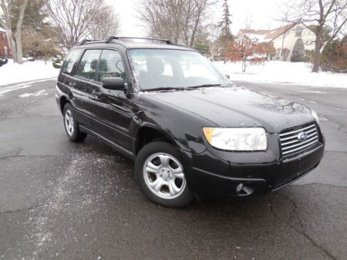 2007 subaru forester awd cold weather package only 56k miles