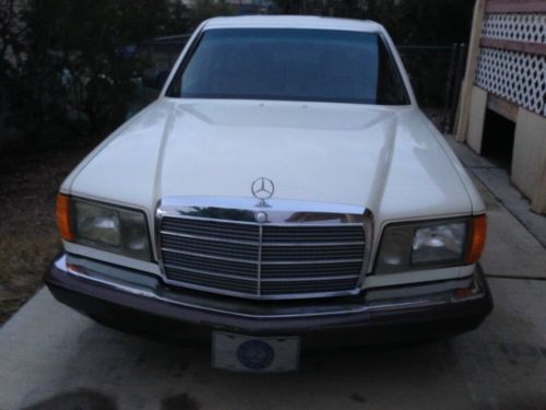 Mercedes benz 500sel s-class mb  5.0 liter ohc v8  with fuel injection w126