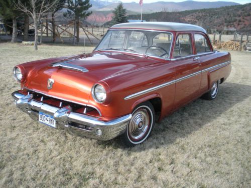 1953 mercury, four door, 95% restored, engine &amp; trans rebuilt, all new tires.