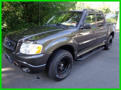 2005 ford explorer sport-trac xlt 4x4 v-6 auto sunroof heated leather no reserve