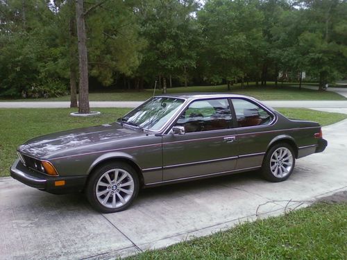 1977 bmw 630 csi coupe two owner low miles