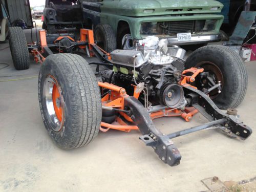 Air bagged rolling chassis