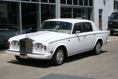 A legendary model silver shadow remains a sought after and prestigious automobil