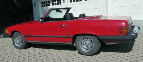 1980 mercedes 450sl garaged, no rust, most desired colors, no reserve