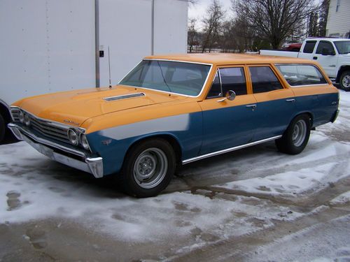 1967 chevelle wagon, 300 deluxe, rare
