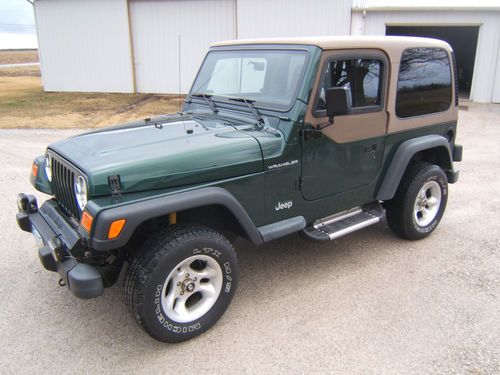 2000 jeep wrangler only 67,900 miles with snow plow