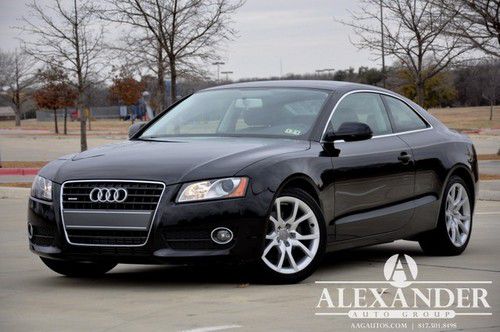 A5 quattro premium! factory warranty! one owner! carfax certified! clean!