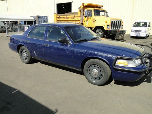 2008 ford crown victoria police interceptor - retired police vehicle