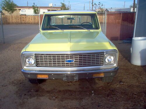1971 chevy truck c-20 3/4 ton 2 wheel drive 350/350 auto california