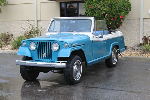 1967 jeep , jeepster commando convertible, v-6, 4x4,salvage title, runs great!!