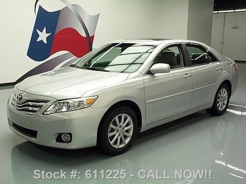 2011 toyota camry xle v6 sunroof nav rear cam only 26k! texas direct auto