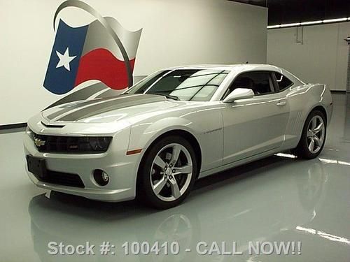 2011 chevy camaro ss rs auto sunroof htd leather 34k mi texas direct auto