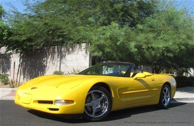 2000 chevrolet corvette convertible from sunny arizona call matt 480-628-9965