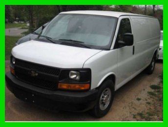 2012 chevy 3500 cargo van 6l v8 16v automatic rwd with carpet cleaning service