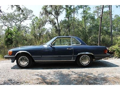 Nice 1988 560 sl very clean runs great convertible collectors soft top hard top