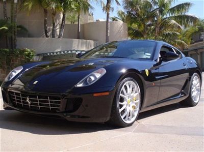 2007 ferrari 599 fiorano black loaded excellent inside &amp; out just serviced!!!