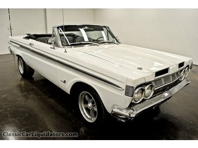 1964 mercury comet convertible 347ci 4 speed console front/rear disc brakes