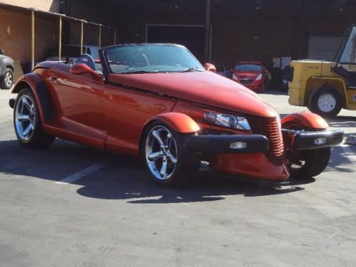 2001 plymouth prowler roadster damaged rebuilder rare hard to find wont last!!