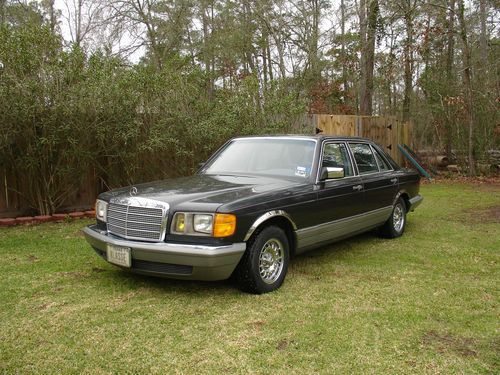 1985 mercedes benz 500 sel. as close to perfect as it gets!