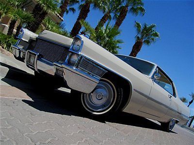 1965 cadillac coupe deville 2 door hardtop california caddy selling no reserve!