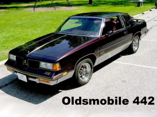 1987 oldsmobile 442 one of a kind!  hurst olds t-tops 87 83 84 403 restored