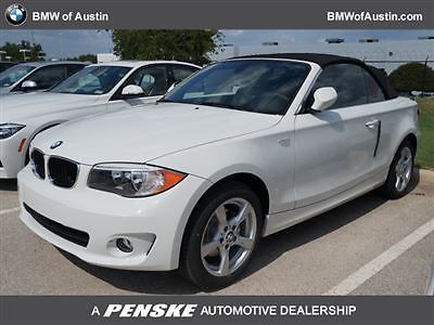 1 series bmw 128i convertible-bmw courtesy car currently in-service 2 dr manual