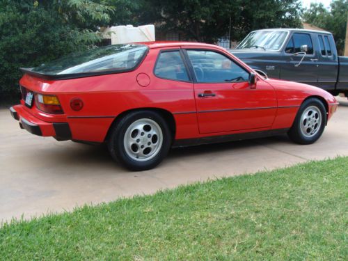 1987 porsche 924s texas car/sold in dallas/lived in north texas from day 1