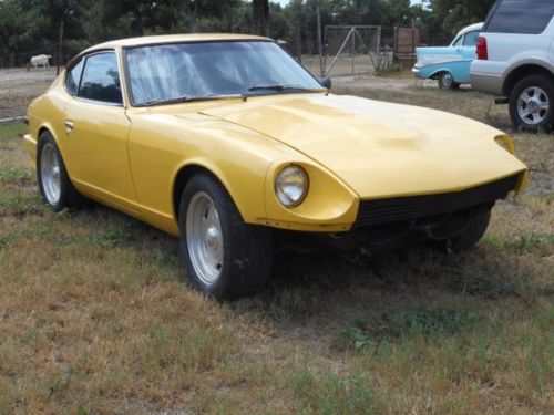 1972 datsun 240z unfinished project. much money spent.