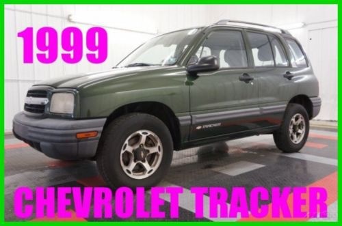 1999 chevrolet tracker wow! one owner! 4wd! gas saver! 60+ photos! must see!