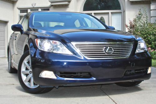 2008 lexus ls460 one owner vehicle navigation rear view camera bluetooth nice