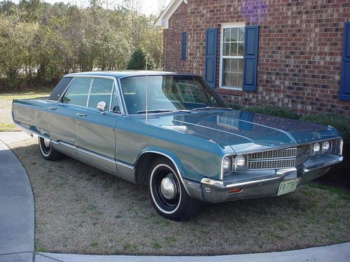 1968 chrysler new yorker, a old mopar with only 62,223 miles excellent condition