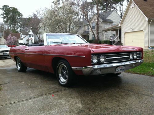 1969 ford galaxie 500 convertible w/429 and c6