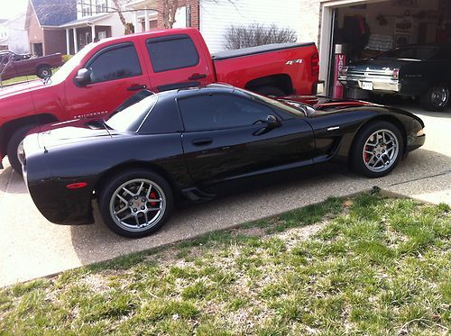 2001 corvette z06 black