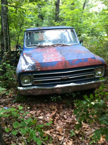 1967 chevrolet truck c-10 pk no. cyl 08 350 small block "used not running"