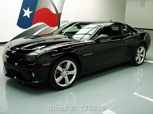 2010 chevy camaro 2ss rs 6spd sunroof leather 20's 20k texas direct auto