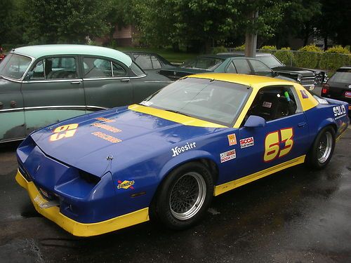 1984 chevrolet camaro z28 race car scca american sedan,roll cage,305,race ready