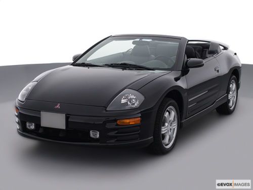 2001 mitsubishi eclipse spyder gt convertible 2-door 3.0l
