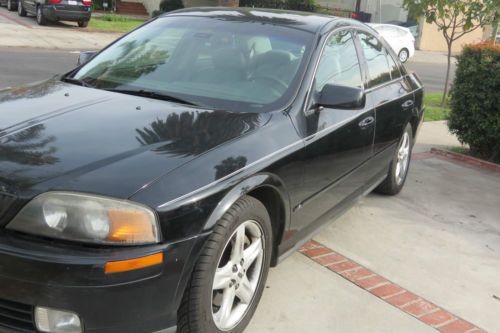 Smooth no reserve 2001v8 lincoln ls  powerful black runs excellent all power