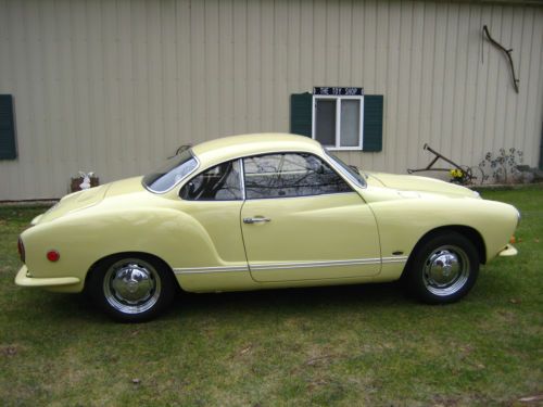 1968 volkswagon karmann ghia sports car
