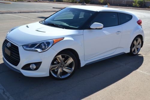 2013 hyundai veloster turbo - mint - 7600 miles - clear title - no reserve