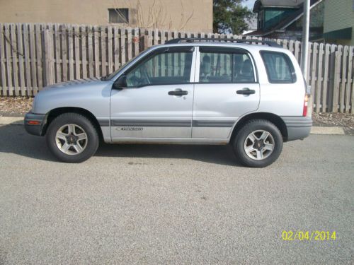 2002 chevy tracker, 4 wheel drive - 141,793 miles - $3,500