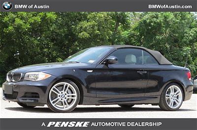 1 series bmw 135i convertible-bmw courtesy car currently in-service low miles 2