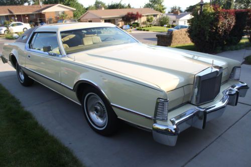 1976 lincoln continental mark iv excellent condition
