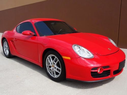 2007 porsche cayman coupe 2.7l gasoline 5-speed manual one owner low miles