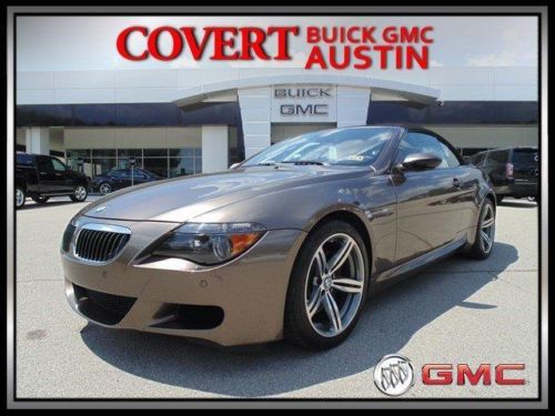 07 luxury convertible v10 6-series leather nav low miles