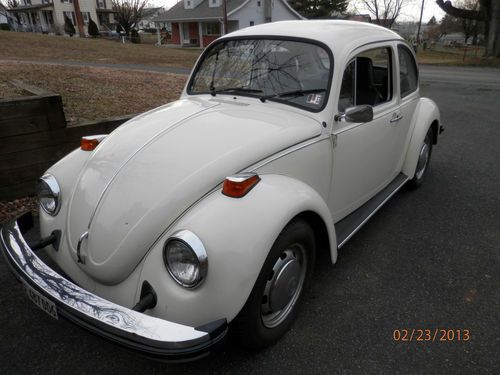 Vintage 1974 volkswagen vw beetle 11,238 original miles